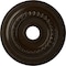 Ekena Millwork Oldham Ceiling Medallion (Fits Canopies up to 8 5/8"), Hand-Painted Bronze, 18"OD x 3 3/8"ID x 7/8"P CM18OL1BZS - alternate 1